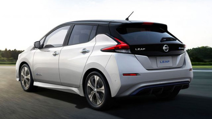 Nissan leaf 2 back